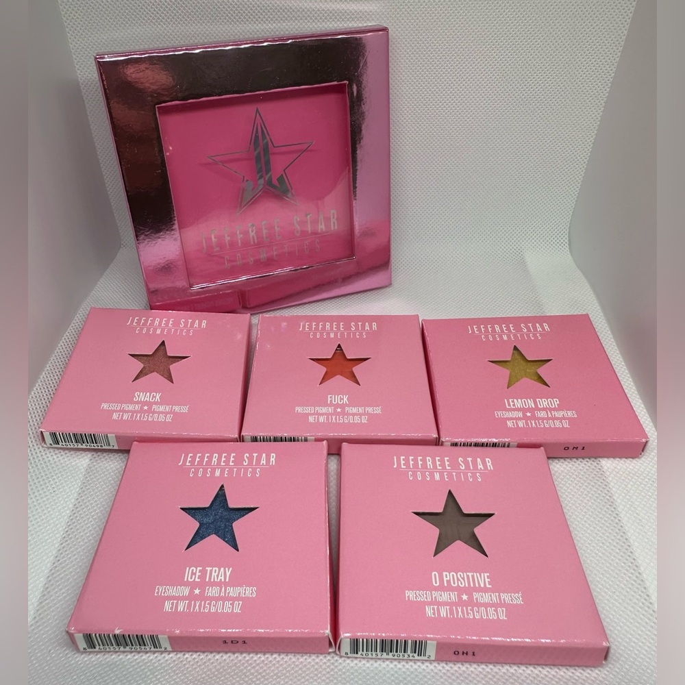 Jeffree Star Cosmetics Artistry Eyeshadows/Pressed Pigments in multiple shades